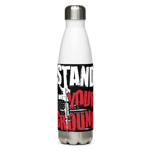 Stand Your Ground White Tumbler Bottle