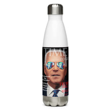 Load image into Gallery viewer, Time To Go White Tumbler Bottle