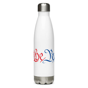 We The People Red, White, and Blue White Tumbler Bottle