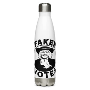 Faker Votes White Tumbler Bottle
