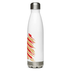 1776 Distressed Flag White Tumbler Bottle