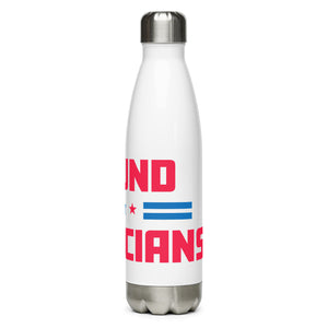 Defund Politicians Stars White Tumbler Bottle