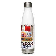 Load image into Gallery viewer, Elect A Clown White Tumbler Bottle