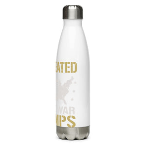 Undefeated World War Champs White Tumbler Bottle