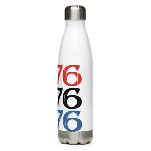 USA 1776 White Tumbler Bottle