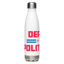 Load image into Gallery viewer, Defund Politicians Stars White Tumbler Bottle