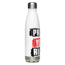 Load image into Gallery viewer, Protect Your Rights White Tumbler Bottle