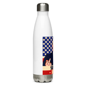 Suck It Biden White Tumbler Bottle