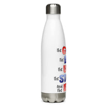 Load image into Gallery viewer, The Good, The Bad, The Ugly, The Idiot White Tumbler Bottle