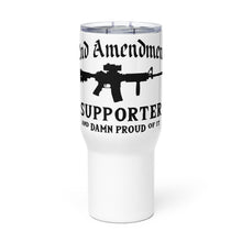 Load image into Gallery viewer, 2nd Amendment Supporter Tumbler with a handle