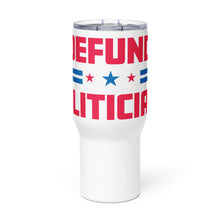 Load image into Gallery viewer, Defund Politicians Stars Tumbler with a handle