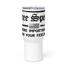 Load image into Gallery viewer, Free Speech Tumbler with a handle