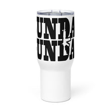 Load image into Gallery viewer, Sunday Gunday Tumbler with a handle