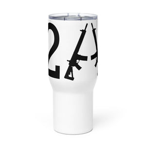 2AR15 Tumbler with a handle