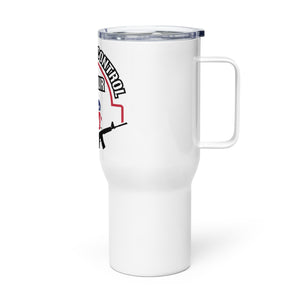 Shove Your Gun Control Tumbler with a handle