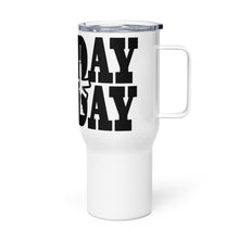 Load image into Gallery viewer, Sunday Gunday Tumbler with a handle