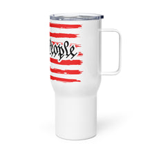 Load image into Gallery viewer, U.S.A. Flag We The People Tumbler with a handle