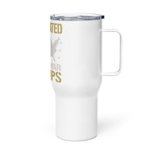 Load image into Gallery viewer, Undefeated World War Champs Tumbler with a handle
