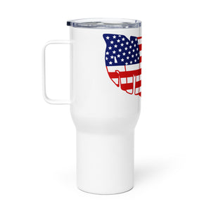 America Tumbler with a handle