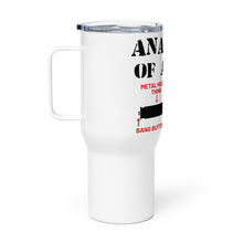Load image into Gallery viewer, Anatomy of a Pew Tumbler with a handle