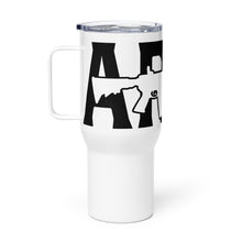 Load image into Gallery viewer, Black &amp; White AR15 Gun Tumbler with a handle