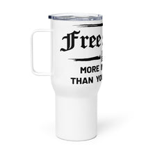 Load image into Gallery viewer, Free Speech Tumbler with a handle