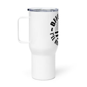 Offended? Tumbler with a handle