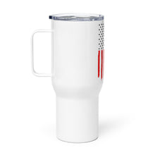 Load image into Gallery viewer, Patriot American Flag Tumbler with a handle