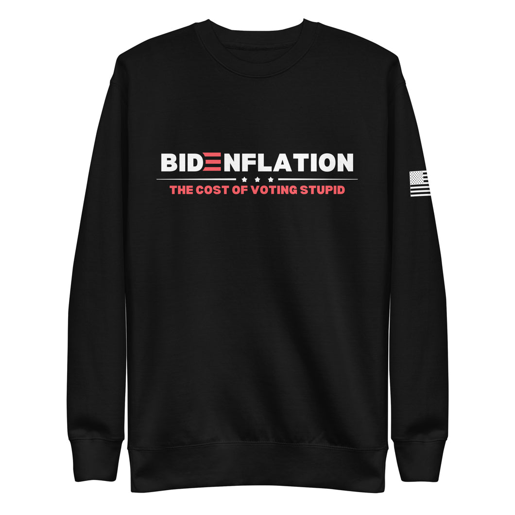 BidenFlation Fleece Sweatshirt