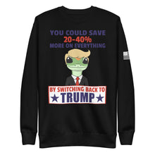 Load image into Gallery viewer, Switch Back to Trump Fleece Sweatshirt