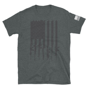 American Flag Rifles T-Shirt