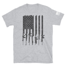 Load image into Gallery viewer, American Flag Rifles T-Shirt