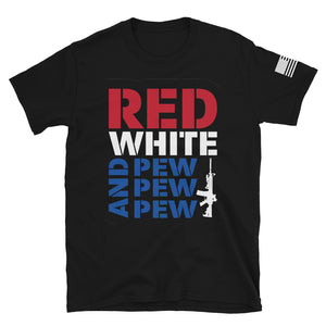 Red White and Pew T-Shirt