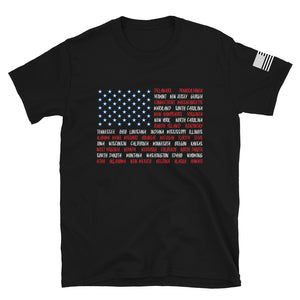 American Flag States T-Shirt