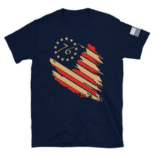 Load image into Gallery viewer, 1776 Distressed Flag T-Shirt