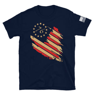 1776 Distressed Flag T-Shirt