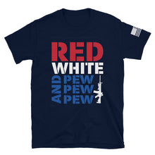 Load image into Gallery viewer, Red White and Pew T-Shirt