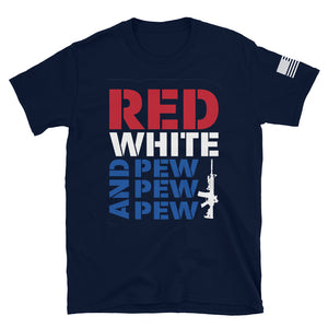 Red White and Pew T-Shirt