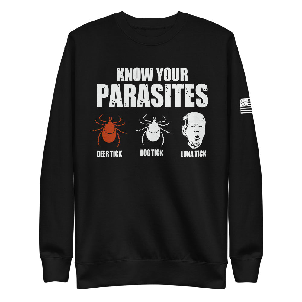 Know Your Parasites Fleece Sweatshirt