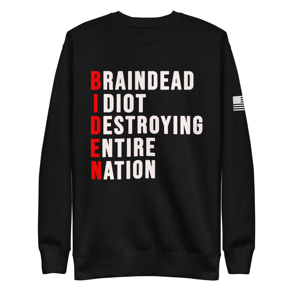 B.I.D.E.N. Fleece Sweatshirt