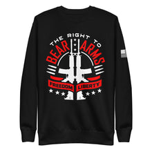 Load image into Gallery viewer, The Right to Bear Arms Freedom Liberty Fleece Sweatshirt