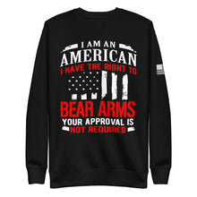 Load image into Gallery viewer, I Have The Right To Bear Arms Fleece Sweatshirt