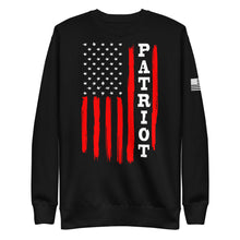 Load image into Gallery viewer, Patriot American Flag Fleece Sweatshirt