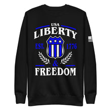 Load image into Gallery viewer, U.S.A. Liberty Freedom Fleece Sweatshirt
