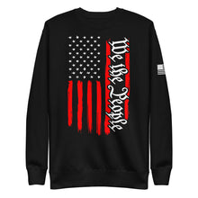 Load image into Gallery viewer, American Flag We The People Fleece Sweatshirt