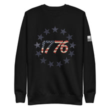 Load image into Gallery viewer, Red White and Blue 1776 Fleece Sweatshirt