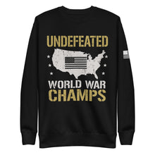 Load image into Gallery viewer, Undefeated World War Champs Fleece Sweatshirt