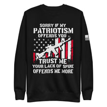 Load image into Gallery viewer, Patriotism Fleece Sweatshirt