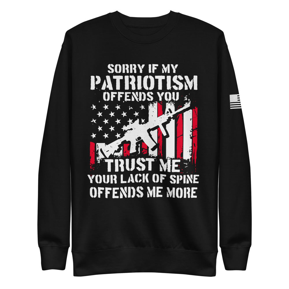 Patriotism Fleece Sweatshirt