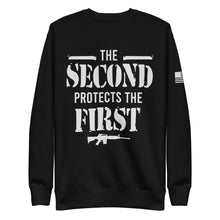 Load image into Gallery viewer, Second Protects the First Fleece Sweatshirt